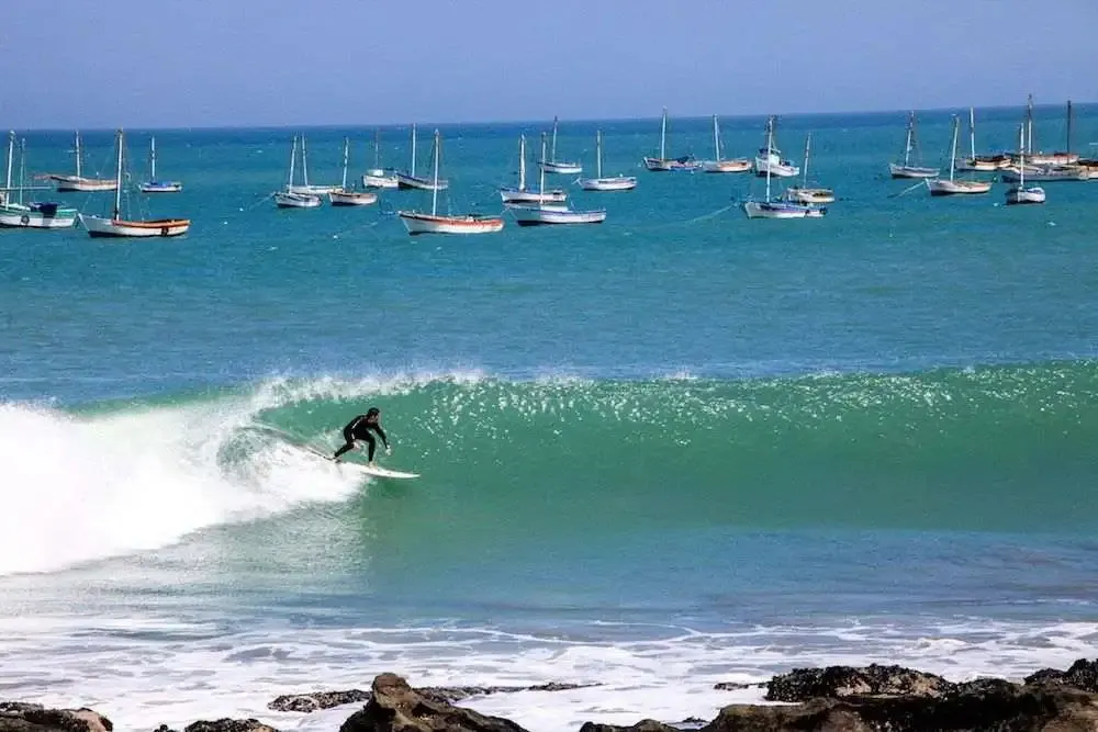 La Herradura beach in Chorrillos, Lima - Peru